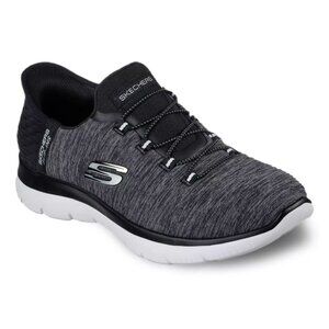 Skechers Hands Free Slip-ins Shoe Summits Dazzling Color: Black White Size: 10.5